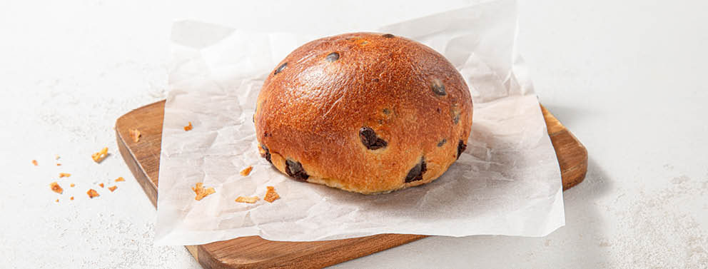 BRIOCHE BUN CHOCOLATE